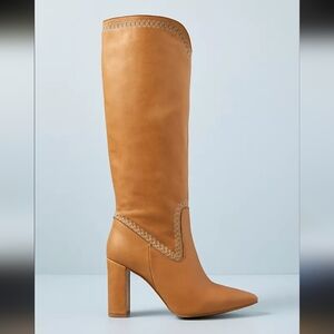Anthropologie Tall Heeled Boots Size 38